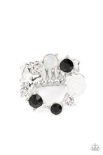 Load image into Gallery viewer, Butterfly Bustle - Black Ring #251