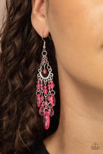 Load image into Gallery viewer, Paid Vacation - Pink Earring #1152