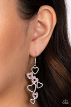 Load image into Gallery viewer, Sweetheart Serenade - Pink Earring #1160