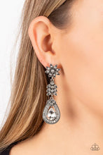 Load image into Gallery viewer, Floral Fantasy - White Post Earring #1283