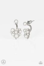 Load image into Gallery viewer, Star-Studded Success - White Jacket Earring #1323