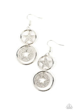 Load image into Gallery viewer, Liberty and SPARKLE for All - White Earring #1339
