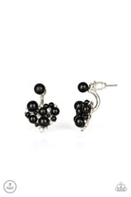 Load image into Gallery viewer, Star-Studded Success - Black Jacket Earring #1437