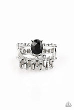 Load image into Gallery viewer, Crowned Victor - Black Ring #243