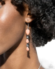 Load image into Gallery viewer, Malibu March - Orange Earring #5202