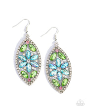 Load image into Gallery viewer, Gallant Garden - Blue Earrings #5210