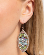 Load image into Gallery viewer, Gallant Garden - Blue Earrings #5210