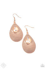 Load image into Gallery viewer, Tranquil Trove - Rose Gold Earring #749