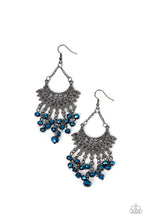 Load image into Gallery viewer, Chromatic Cascade - Blue Earring #884