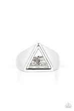 Load image into Gallery viewer, Trident - Silver Ring #384
