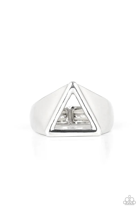 Trident - Silver Ring #384