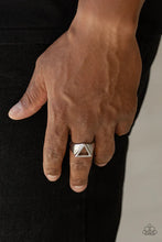 Load image into Gallery viewer, Trident - Silver Ring #384
