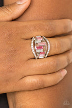 Load image into Gallery viewer, Treasure Chest Charm - Pink Ring #290
