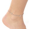 Load image into Gallery viewer, Highlighting My Heart - Silver Anklet #5006
