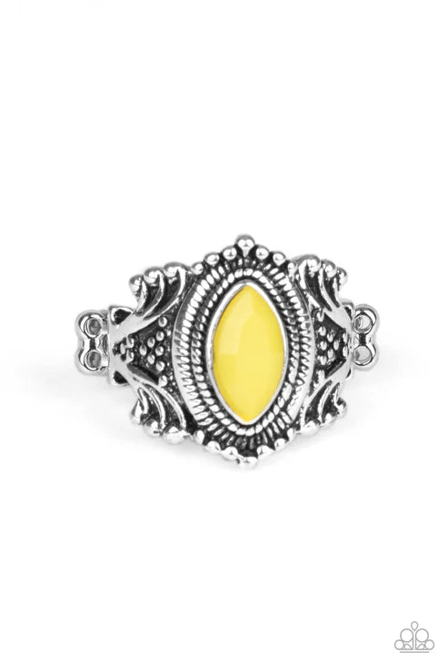 Tangy Texture - Yellow Ring #156