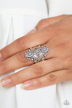 Load image into Gallery viewer, Mayan Motif - Silver Ring #377
