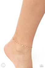 Load image into Gallery viewer, Highlighting My Heart - Gold Anklet #5005
