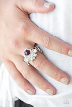 Load image into Gallery viewer, Crown Coronation - Purple Ring #129
