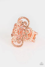 Load image into Gallery viewer, Regal Regalia - Copper Ring #033
