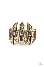 Load image into Gallery viewer, Juxtaposed Jewels - Brass Ring #438
