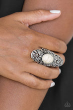 Load image into Gallery viewer, Ego Trippin - White Ring #007
