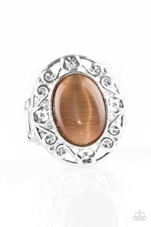 Moonlit Marigold - Brown Ring #230