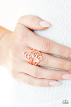 Load image into Gallery viewer, Voluptuous Vines - Copper Ring #037
