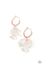 Load image into Gallery viewer, Jaw-Droppingly Jelly - Copper Hoop Earring #1081
