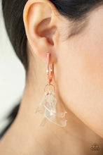 Load image into Gallery viewer, Jaw-Droppingly Jelly - Copper Hoop Earring #1081
