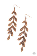 Load image into Gallery viewer, Lead From the FROND - Copper Earring #1082
