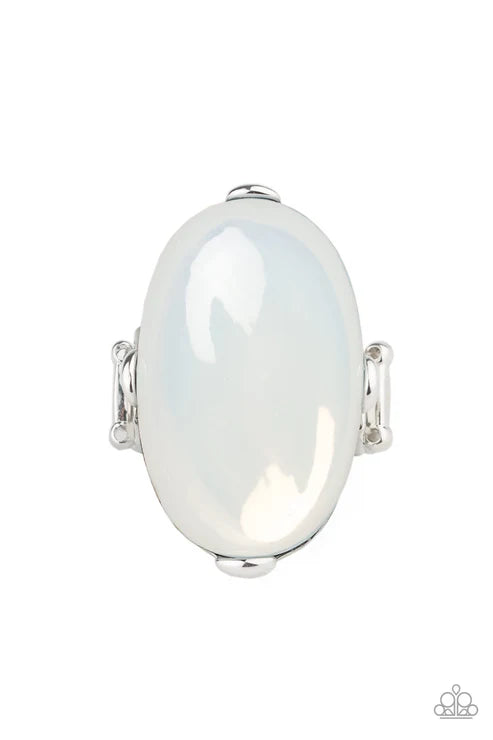 Opal Opulence - White Ring #014