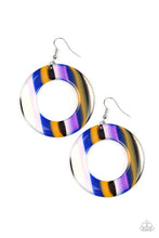 Load image into Gallery viewer, In Retrospect - Blue Earring #1226
