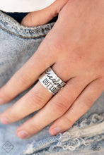 Load image into Gallery viewer, Dream Louder - Silver Ring #367
