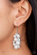 Load image into Gallery viewer, Fond of Baubles - White Earrings #1285
