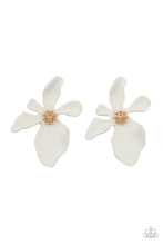 Load image into Gallery viewer, Hawaiian Heiress - White Post Earring #1290
