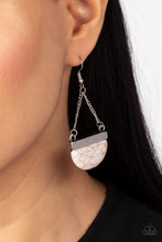 Load image into Gallery viewer, Mesa Mezzanine - White Earring #1298
