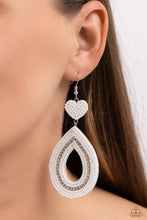 Load image into Gallery viewer, Now SEED Here - White Earrings #1304
