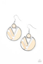 Load image into Gallery viewer, Petrified Posh - White Earrings #1309
