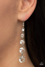 Load image into Gallery viewer, Red Carpet Charmer - White Earring #1316
