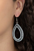 Load image into Gallery viewer, Tear Tracks - White Earring #1328
