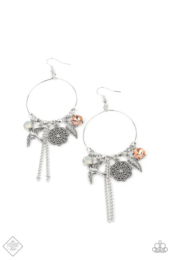 TWEET Dreams - White Earring #1340