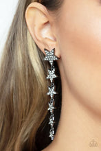 Load image into Gallery viewer, Americana Attitude - Black Post Earring #1375
