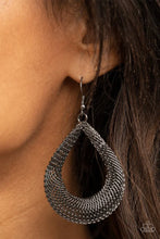 Load image into Gallery viewer, A Hot MESH - Black Earring #1376
