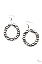 Load image into Gallery viewer, Cosmic Halo - Black Earring #1384
