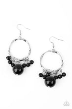 Load image into Gallery viewer, Delectably Diva - Black Earring #1386
