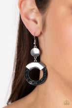 Load image into Gallery viewer, ENTRADA at Your Own Risk - Black Earring #1392
