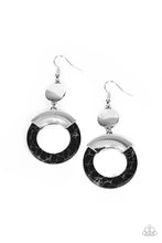 Load image into Gallery viewer, ENTRADA at Your Own Risk - Black Earring #1392
