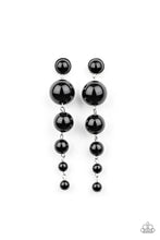 Load image into Gallery viewer, Living a WEALTHY Lifestyle - Black Earring #1412
