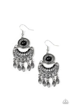 Load image into Gallery viewer, Mantra to Mantra - Black Earrings #1414
