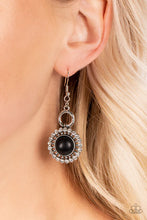 Load image into Gallery viewer, Mojave Mogul - Black Earring #1419
